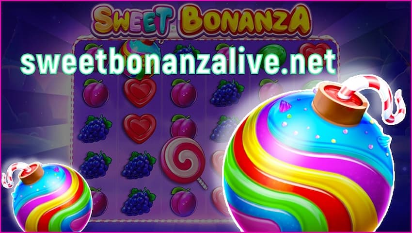 Look for Sweet Bonanza slot created by Pragmatic Play provider in online casinos is in this image!