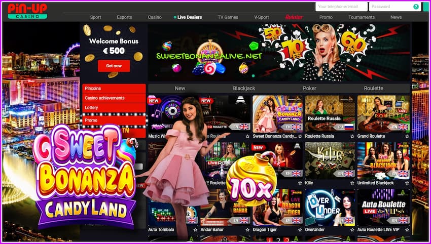 Only the best games in the Casino Pin Up is in this picture!