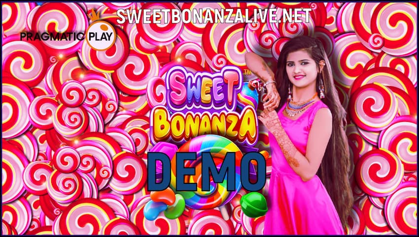 Players from India can use virtual rupees to play in the demo Sweet Bonanza is in this image!