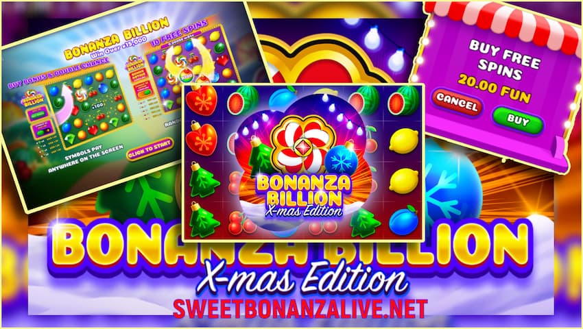 Bonanza Billion (slot machine developer BGAMING) in this picture.