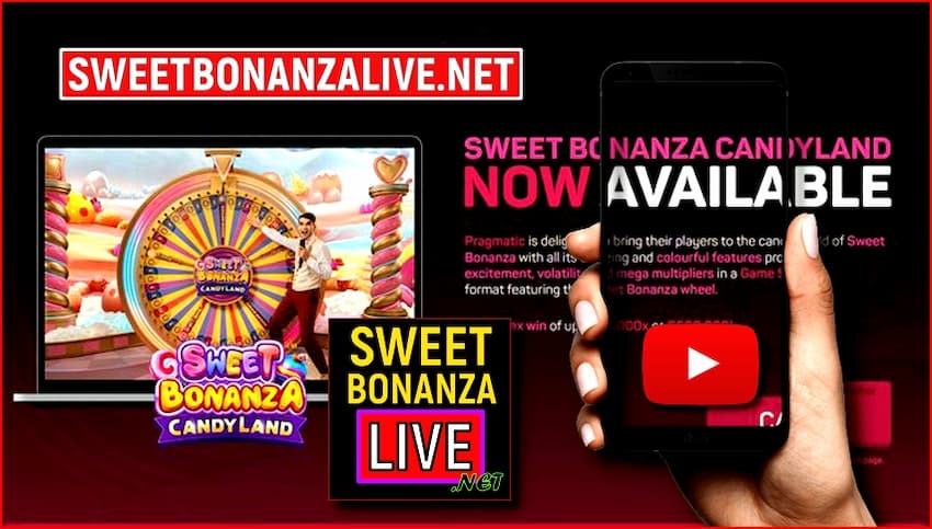 Sweet Bonanza, Sweet Bonanza Candyland i Sweet Bonanza XMAS s'han adaptat per a les pantalles dels dispositius mòbils a la foto.