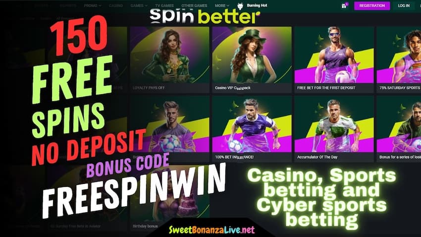 Slot machines are featured at Spinbetter Casino and are in the photo.